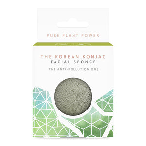 The Konjac Sponge Company The Korean Konjac Facial Sponge The Anti-Pollution one (1pcs) - Clearance