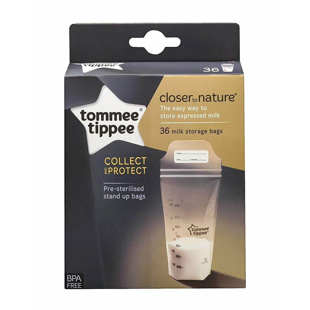 Tommee Tippee Closer to Nature Milk Storage Bags (36pcs)