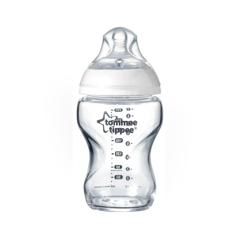 Tommee Tippee Closer to Nature Pure Glass 250ml 3m+ (1pcs)