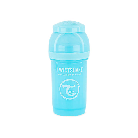 Twistshake Anti-Colic Baby Bottle #Pastel Blue (180ml) - Clearance