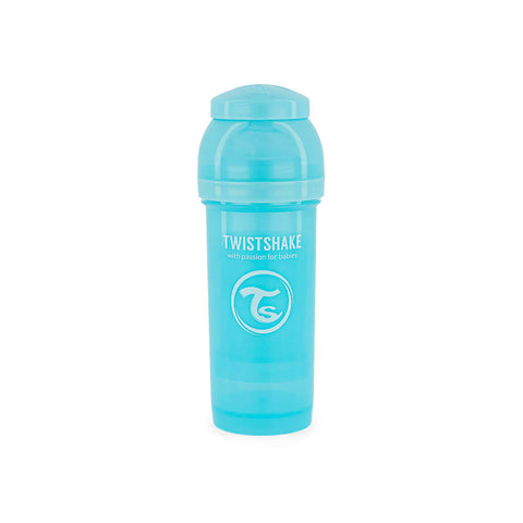 Twistshake Anti-Colic Baby Bottle #Pastel Blue (260ml) - Clearance