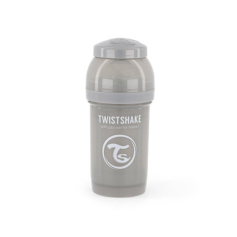 Twistshake Anti-Colic Baby Bottle #Pastel Grey (180ml) - Giveaway