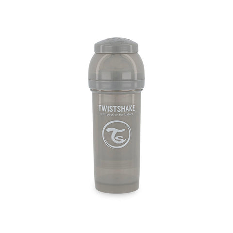 Twistshake Anti-Colic Baby Bottle #Pastel Grey (260ml) - Giveaway