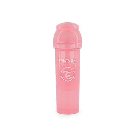 Twistshake Anti-Colic Baby Bottle #Pastel Pink (330ml) - Giveaway
