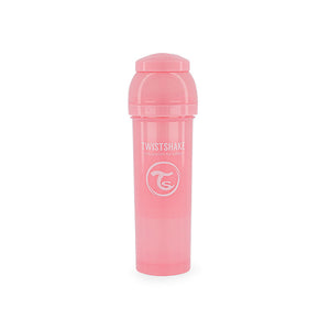 Twistshake Anti-Colic Baby Bottle #Pastel Pink (330ml)