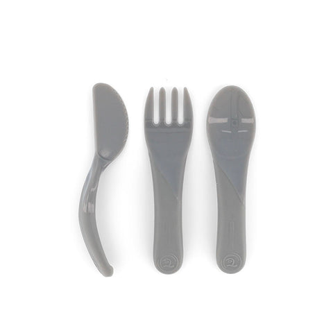 Twistshake Learn Cutlery 6 Months+ #Pastel Grey (1pcs) - Giveaway