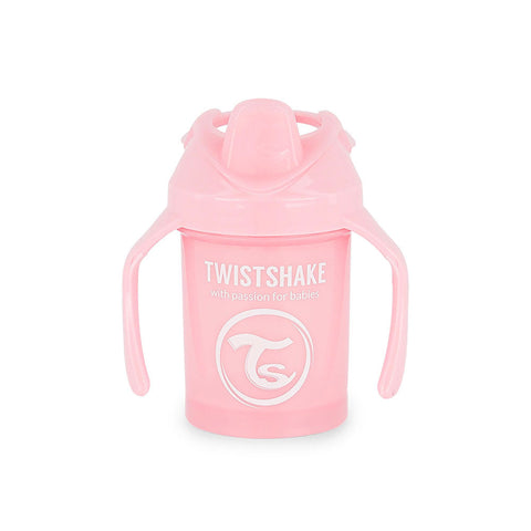 Twistshake Mini Cup 4 Months+ #Pastel Pink (230ml) - Clearance