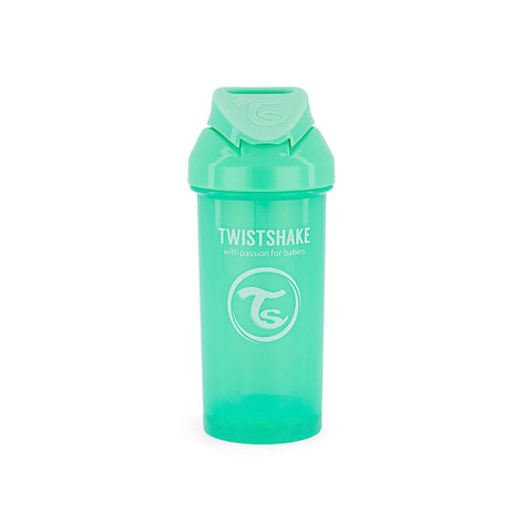 Twistshake Straw Cup 6 Months+ #Pastel Green (360ml) - Clearance