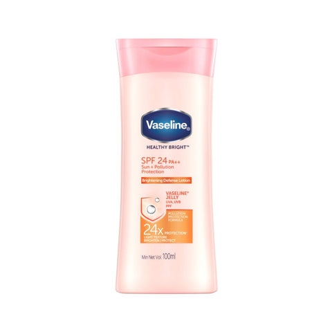 Vaseline Healthy Bright SPF 24 Sun + Pollution Protection (100ml)