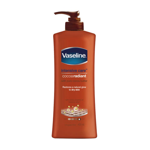 Vaseline Intensive Care Cocoa Radiant (400ml) - Clearance