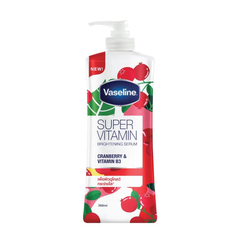 Vaseline Super Vitamin Serum Cranberry (360ml) - Giveaway