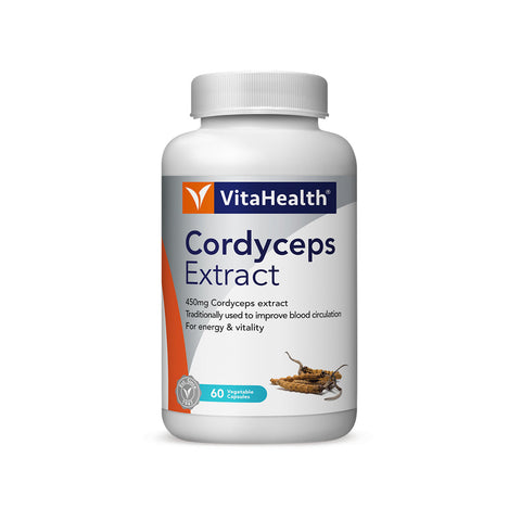 VitaHealth Cordyceps Extract (60caps) - Clearance