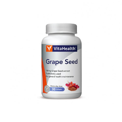VitaHealth Grape Seed (30pcs) - Clearance
