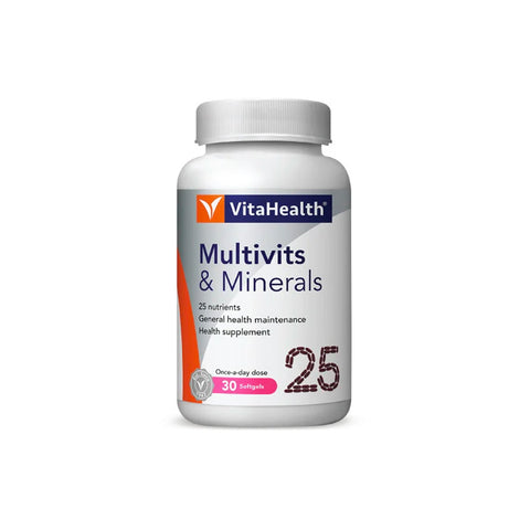 VitaHealth Multivits & Minerals (30pcs) - Clearance