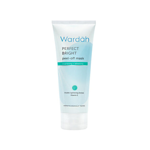 Wardah PERFECT BRIGHT Peel-Off Mask (60ml) - Clearance