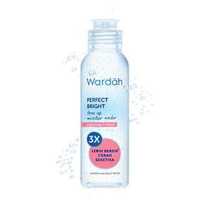 Wardah PERFECT BRIGHT Tone Up Micellar Water (100ml)